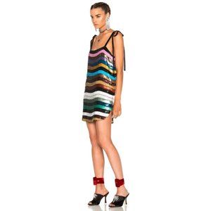 Attico Sabrina Sequin Dress